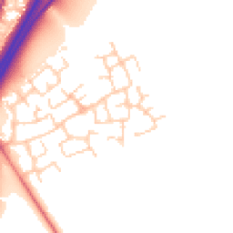 Daytime road noise heatmap for CH3 6FP