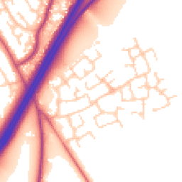 Daytime road noise heatmap for CH3 6GE