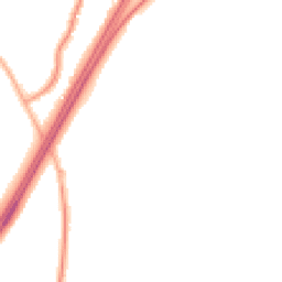 Night-time road noise heatmap for CH3 6GE