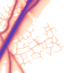 Daytime road noise heatmap for CH3 6GH