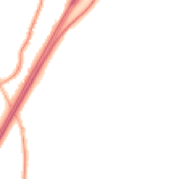 Night-time road noise heatmap for CH3 6GH