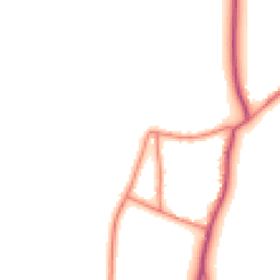 Daytime road noise heatmap for CH3 6HX