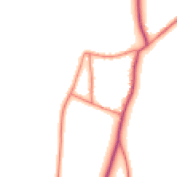 Daytime road noise heatmap for CH3 6JB