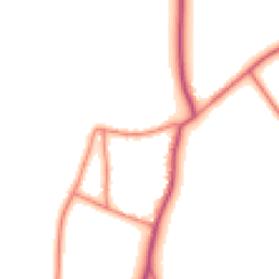 Daytime road noise heatmap for CH3 6JD