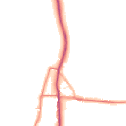 Daytime road noise heatmap for CH3 6LA