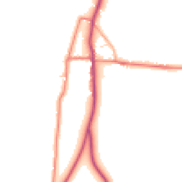 Daytime road noise heatmap for CH3 6LB