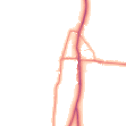 Daytime road noise heatmap for CH3 6LF