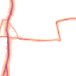 Daytime road noise heatmap for CH3 6LP