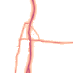 Daytime road noise heatmap for CH3 6LW