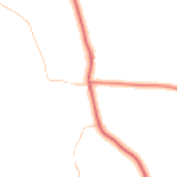Daytime road noise heatmap for CH3 6NZ