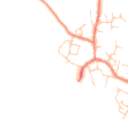 Daytime road noise heatmap for CH3 6PR