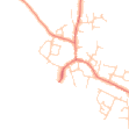 Daytime road noise heatmap for CH3 6QB