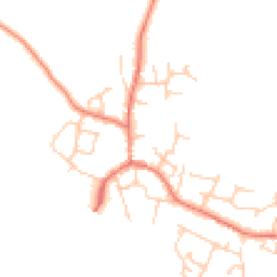 Daytime road noise heatmap for CH3 6QR