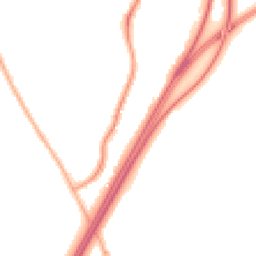 Night-time road noise heatmap for CH3 6RP