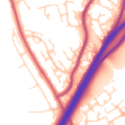 Daytime road noise heatmap for CH3 6RT