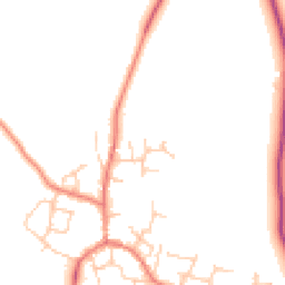 Daytime road noise heatmap for CH3 6RY