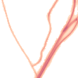 Night-time road noise heatmap for CH3 6SB