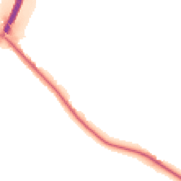 Night-time road noise heatmap for CH3 7AY