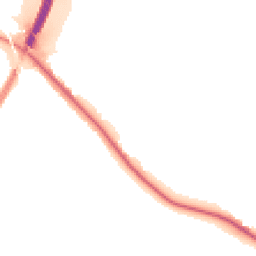 Night-time road noise heatmap for CH3 7AZ