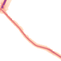 Night-time road noise heatmap for CH3 7BW