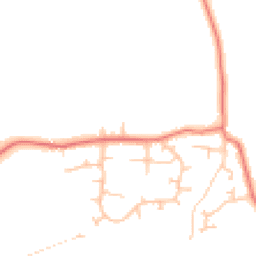 Daytime road noise heatmap for CH3 7BY