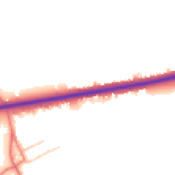 Daytime road noise heatmap for CH3 7DD