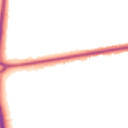 Night-time road noise heatmap for CH3 7DG