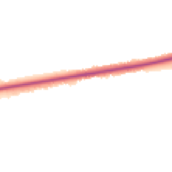 Night-time road noise heatmap for CH3 7DH