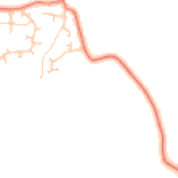 Daytime road noise heatmap for CH3 7EL