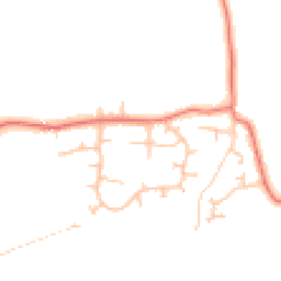 Daytime road noise heatmap for CH3 7ES