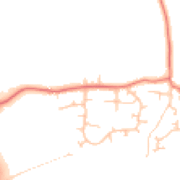 Daytime road noise heatmap for CH3 7ET