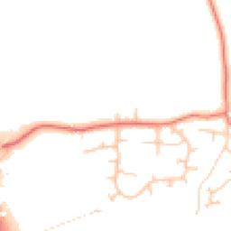 Daytime road noise heatmap for CH3 7FA