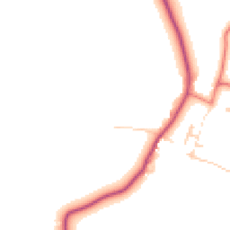 Daytime road noise heatmap for CH3 7HU
