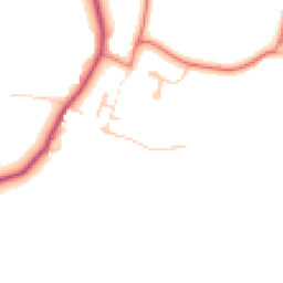 Daytime road noise heatmap for CH3 7JF