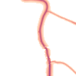 Daytime road noise heatmap for CH3 7JW