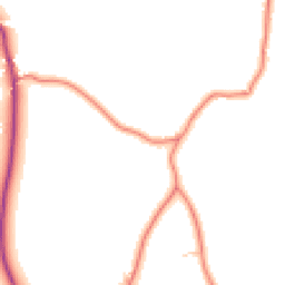 Daytime road noise heatmap for CH3 7LB