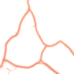 Daytime road noise heatmap for CH3 7LR