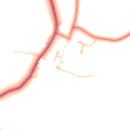 Daytime road noise heatmap for CH3 7LS