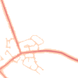 Daytime road noise heatmap for CH3 7NQ
