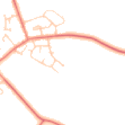 Daytime road noise heatmap for CH3 7NT