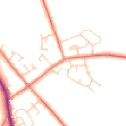 Daytime road noise heatmap for CH3 7NY