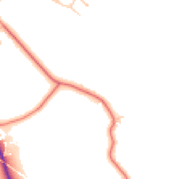 Daytime road noise heatmap for CH3 7QN