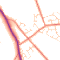 Daytime road noise heatmap for CH3 7QR