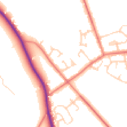 Daytime road noise heatmap for CH3 7SA