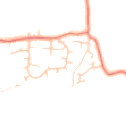 Daytime road noise heatmap for CH3 7SR