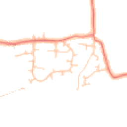 Daytime road noise heatmap for CH3 7SW