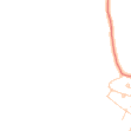 Daytime road noise heatmap for CH3 8AZ