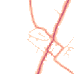 Daytime road noise heatmap for CH3 8DB