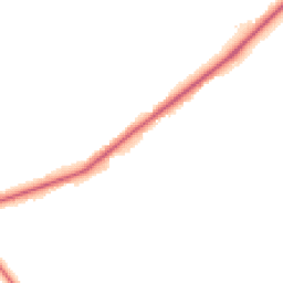 Night-time road noise heatmap for CH3 8DZ