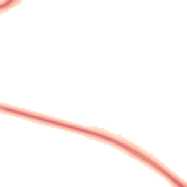 Night-time road noise heatmap for CH3 8HB